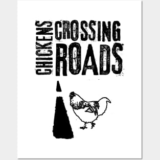 Crazy Chicken Lady | Country Girl Gift | Farm Gift Idea | Chicken Lover Gift | Farm Lady Gift Posters and Art